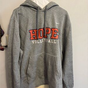 Nike Gray Hoodie with Logo